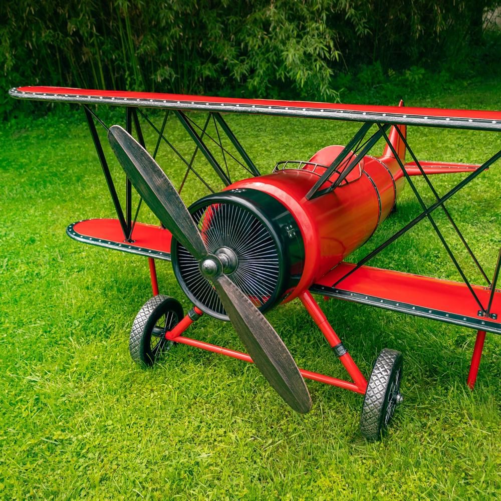10ft. Iron Metal Decorative Bi-Plane Decoration only $5,499.00 at