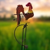 Large Rooster Rocker Stake