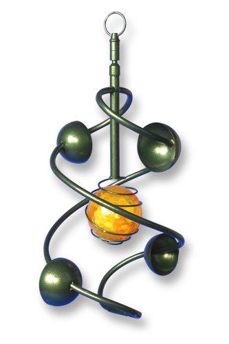 Large Solar Twirler - Verdis-Green finish - Click to enlarge