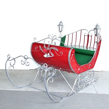 Large Victorian Christmas Sleigh 