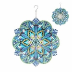 Laser Cut Teal Mandala Spinner Laser Cut Teal Mandala Spinner