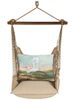 Latte Solid Egret Flying Serene Hammock Chair Swing Set