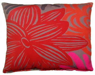 Lava Flower Outdoor Pillow - Click to enlarge