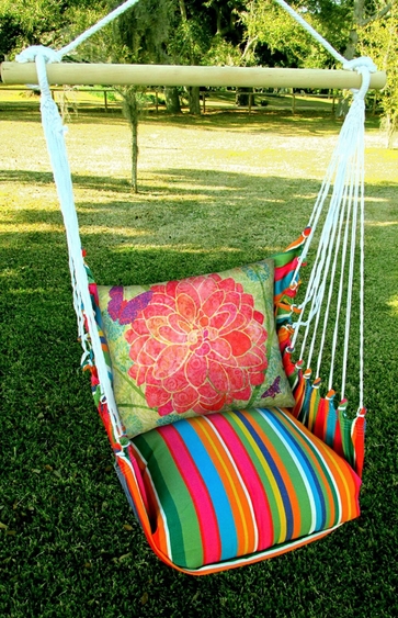Le Jardin Colors of Nature Hammock Chair Swing Set - Click to enlarge