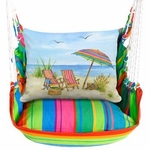Le Jardin Nouveau Beach Summer Days Hammock Chair Swing Set Le Jardin Nouveau Beach Summer Days Hammock Chair Swing Set