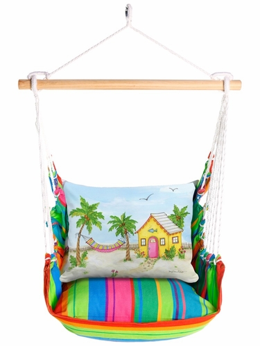 Le Jardin Nouveau Cottage by the Sea Hammock Chair Swing Set - Click to enlarge