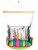 Le Jardin Nouveau Foxgloves with Hummingbird Hammock Chair Swing Set