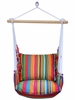 Le Jardin Stripe Fabric Hammock Chair Swing Set