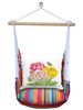 Le Jardin Stripe Primrose Trio Hammock Chair Swing Set