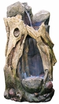 LED Rainforest Large Waterfall Outdoor Fountain