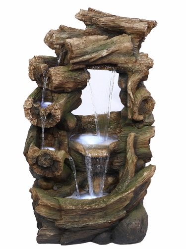 LED Rainforest Serenity Fountain - Click to enlarge