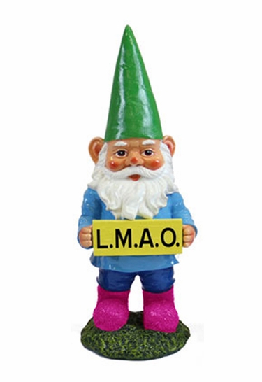 LMAO Gnome Garden Statue - Click to enlarge