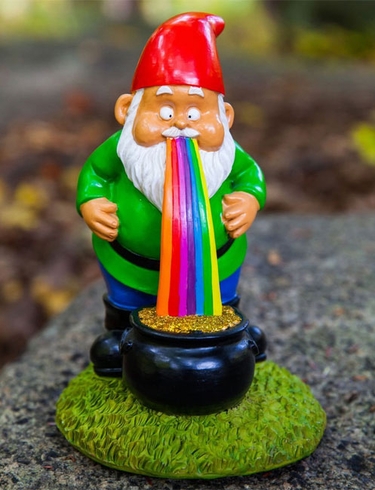 Lucky Rainbow Gnome - Click to enlarge