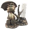 Lucy Rain Gauge - Antique Bronze
