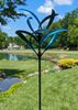 Luminous Cascade Wind Spinner - Turquoise