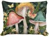 Magical Mushroom Trio Outdoor Pillow