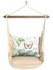 Magnolia Stripe Butterfly Study Hammock Chair Swing Set