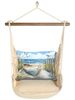 Magnolia Stripe Coastal Retreat Hammock Chair Swing Set