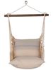 Magnolia Stripe Fabric Hammock Chair Swing Set