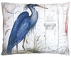 Majestic Heron Outdoor Pillow