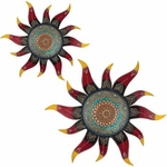 Mandala Sun Wall Decor (Set of 2)