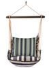 Marina Stripe Fabric Hammock Chair Swing Set