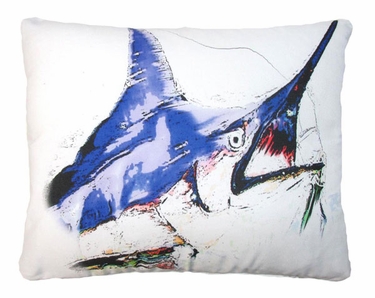 Marlin Outdoor Pillow - Click to enlarge