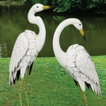 Marshall Metal Crane Birds (Set of 2)