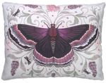 Mauve Butterfly Outdoor Pillow