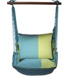 Meadow Mist Fabric Hammock Chair Swing Set