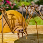 Metal Arachnid Garden Figurines (Set of 3) Metal Arachnid Garden Figurines (Set of 3)