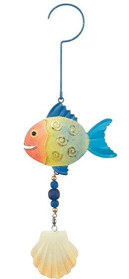 Metal Bright Fish Twirly - Click to enlarge