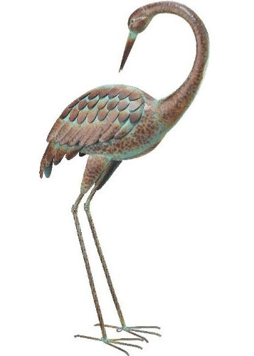 Metal Crane Bird - 38