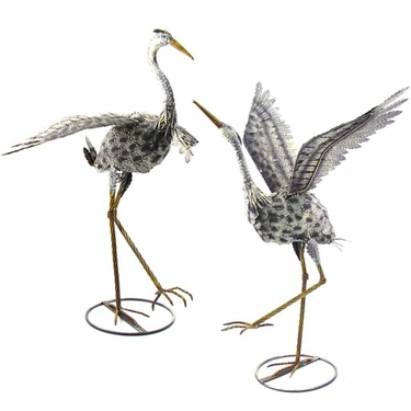 Flying Cranes (Set of 2) - Click to enlarge