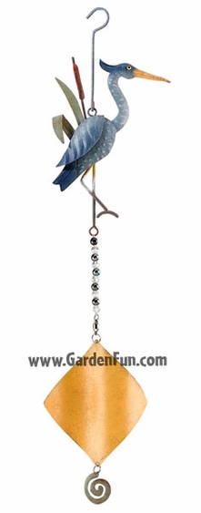 Metal Heron Twirly - Click to enlarge