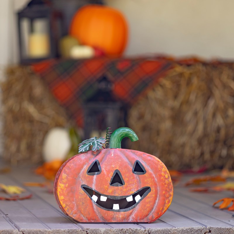 Metal Pumpkin Jack-O-Lanterns (Set of 3) only $159.99 at