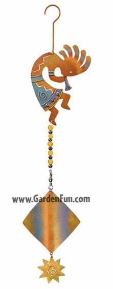 Metal Kokopelli Twirly - Click to enlarge