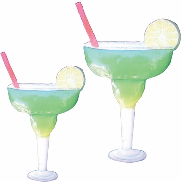 Metal Margarita Wall Art (Set of 2) - Click to enlarge