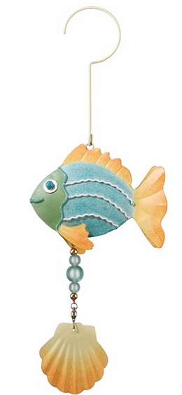 Metal Pastel Fish Twirly  - Click to enlarge