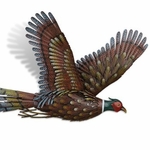 Metal Pheasant Wall Decor