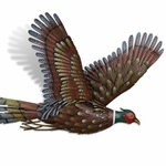 Metal Pheasant Wall Decor