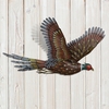 Metal Pheasant Wall Decor