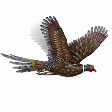 Metal Pheasant Wall Decor - Click to enlarge