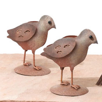 Quail Chicks (Set of 2) - Click to enlarge