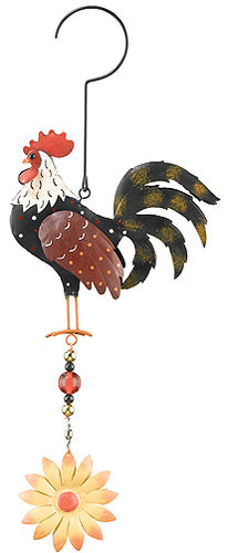 Metal Rooster Twirly - Click to enlarge