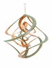 Metal Wind Spinner - Copper & Patina Cosmix 