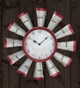 Metal Windmill Clock