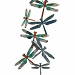 Metallic Dragonfly Art Wall Decor