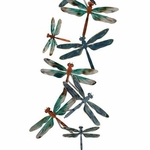 Metallic Dragonfly Art Wall Decor