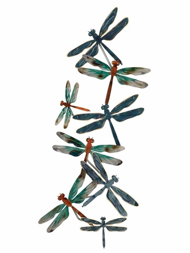 Metallic Dragonfly Art Wall Decor - Click to enlarge